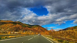 路,丘陵,旅行
