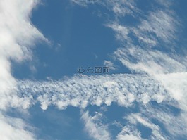 軌跡,天空,云