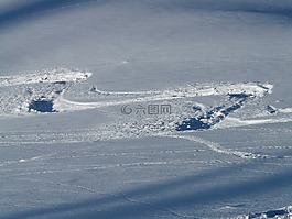 滑雪,出發,搖