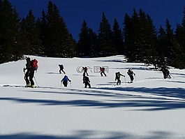 窮鄉僻壤skiiing,冬季遠足,遠足