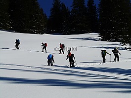 窮鄉僻壤skiiing,冬季遠足,遠足