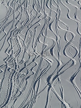 滑雪,出發,搖