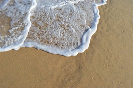 海滩,沙,贝拉 mar
