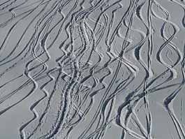 滑雪,出發,搖