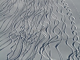 滑雪,出發,搖