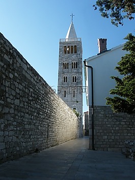克羅地亞,rab,塔