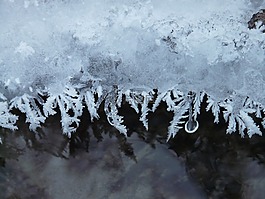 eiskristalle,冰,晶体