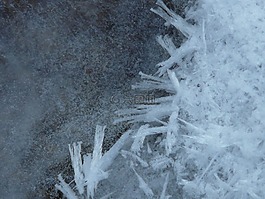 eiskristalle,冰,晶體