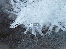 eiskristalle,冰,晶體