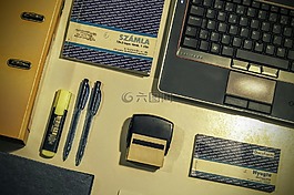 橡皮戳,筆記本電腦,鍵盤