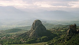 山,希臘,景觀