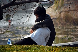 夫婦,人,女朋友