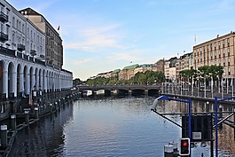 rathausmarkt,的alsterarkaden,架構(gòu)