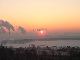 冷,冬天,太阳