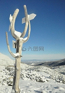 路標,塔特拉山,上塔特拉山