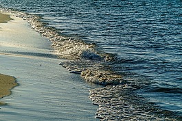 波,沖浪,abendstimmung