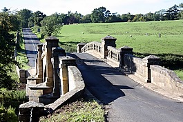 橋,河,路口