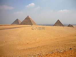 金字塔,埃及,沙漠