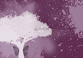 背景,紫色,splats