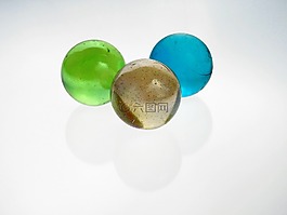 大理石,球,玻璃