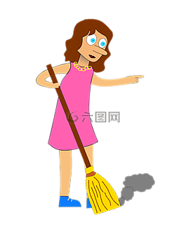 漫畫,女子,掃描