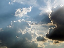 云,天空,太陽(yáng)
