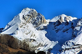 夏蒙尼,阿爾卑斯山,景觀