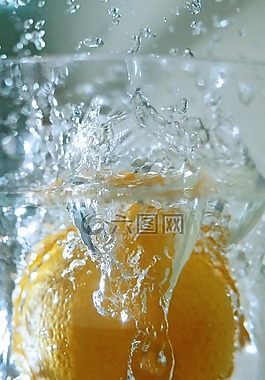 naturmort,橙色,水果