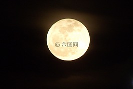 月亮,月光,天空