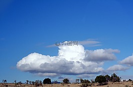 云,天空,藍(lán)色