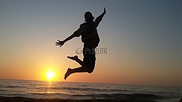 溶膠,海灘,天空