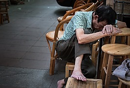 街拍,無家可歸,生活