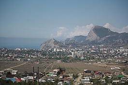 城市,蘇達克和 svet,克里米亞