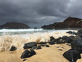 蘭薩羅特島,海灘,海
