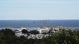 全景圖,視圖,城市