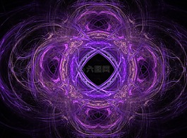 分形,粉紅色,紫色