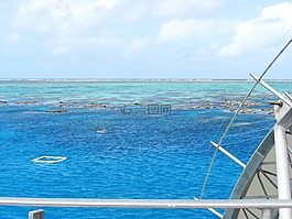 偉大,屏障,礁