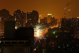 烟花,烟火,爆炸
