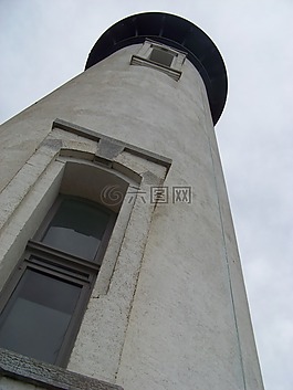 燈塔,海濱,海灘