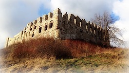 rabsztyn,城堡,废墟