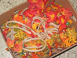 herbstdeko,裝飾,人工