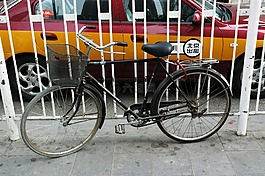 自行車,車輛,停泊