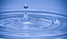 水,下降,滴