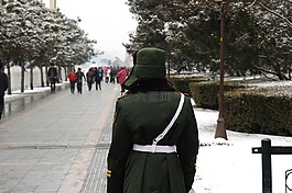 士兵,冬天,中华人民共和国