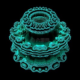 分形,3d,給予