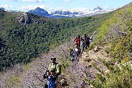 山,徒步旅行,安第斯山脈