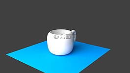 咖啡杯,杯,瓷