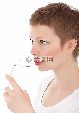 清潔,喝,臉