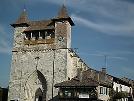 中世紀(jì),教堂,villeréal