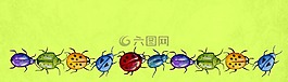 旗幟,模板,黃色